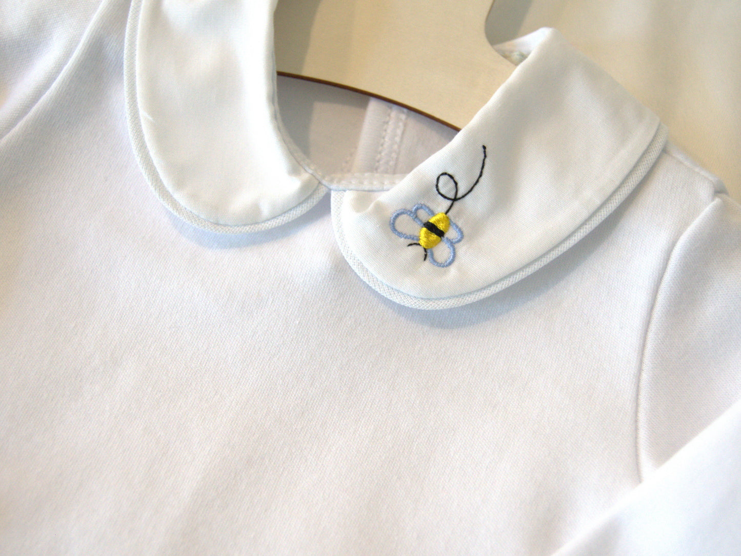 Bee Embroidery Bodysuit