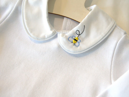 Bee Embroidery Bodysuit