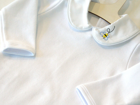 Bee Embroidery Bodysuit